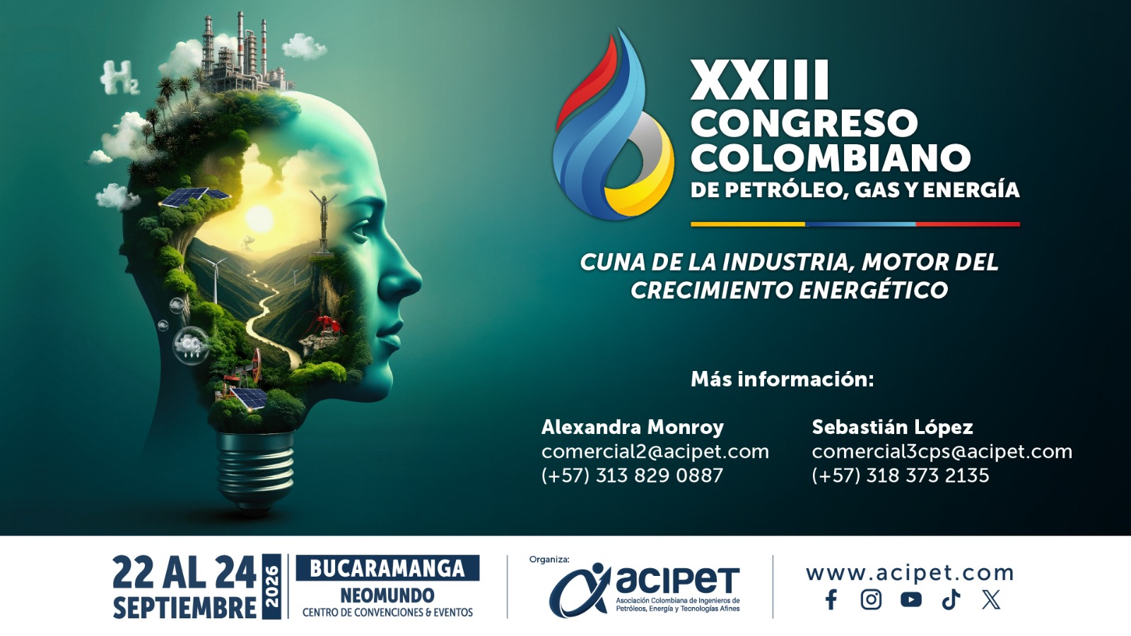 XXIII Congreso Colombiano de Petroleo, Gas y Energía